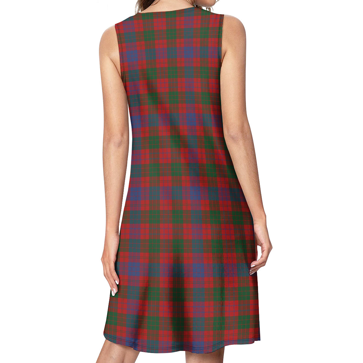Ross Tartan Womens Casual Dresses - Tartanvibesclothing