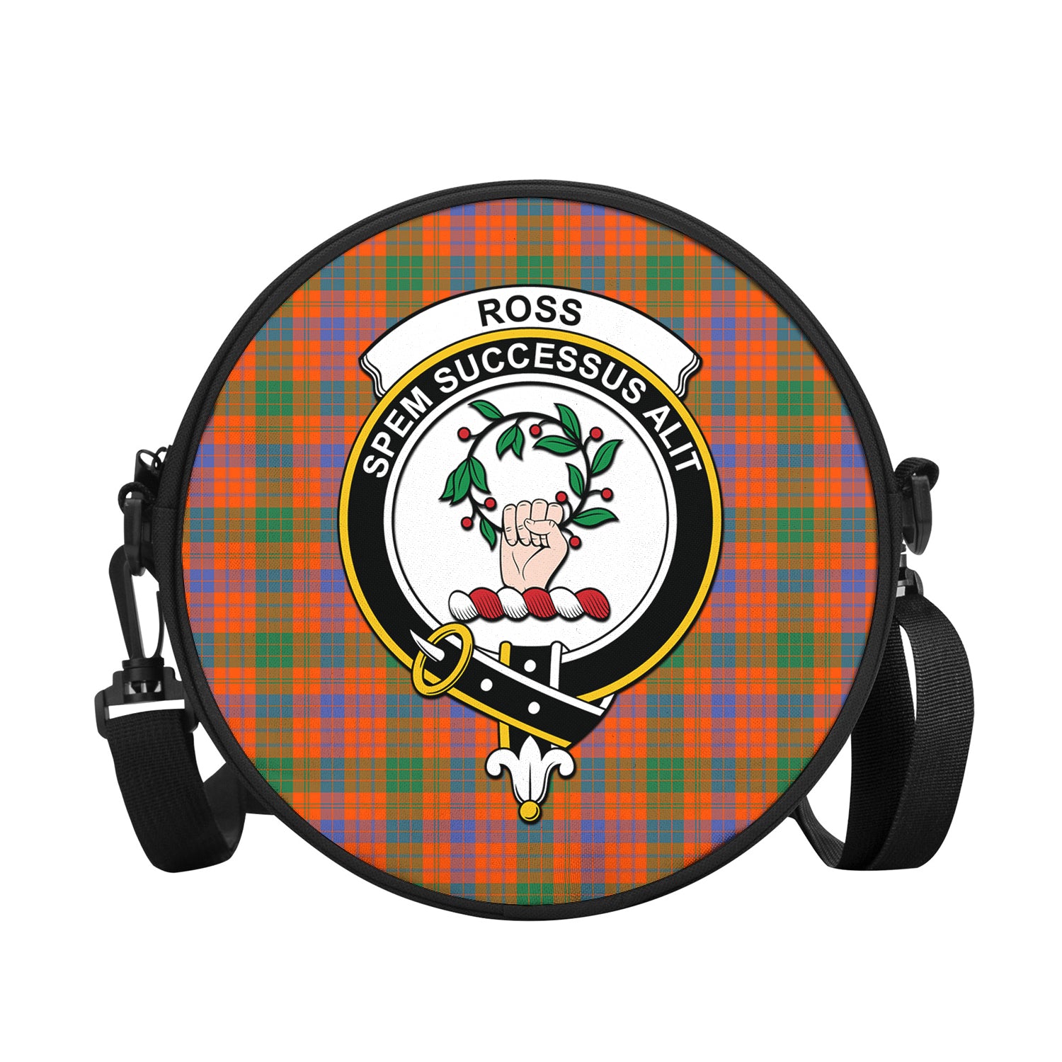 ross-ancient-tartan-round-satchel-bags-with-family-crest