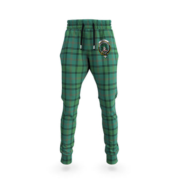 Ross Hunting Ancient Tartan Joggers Pants with Family Crest