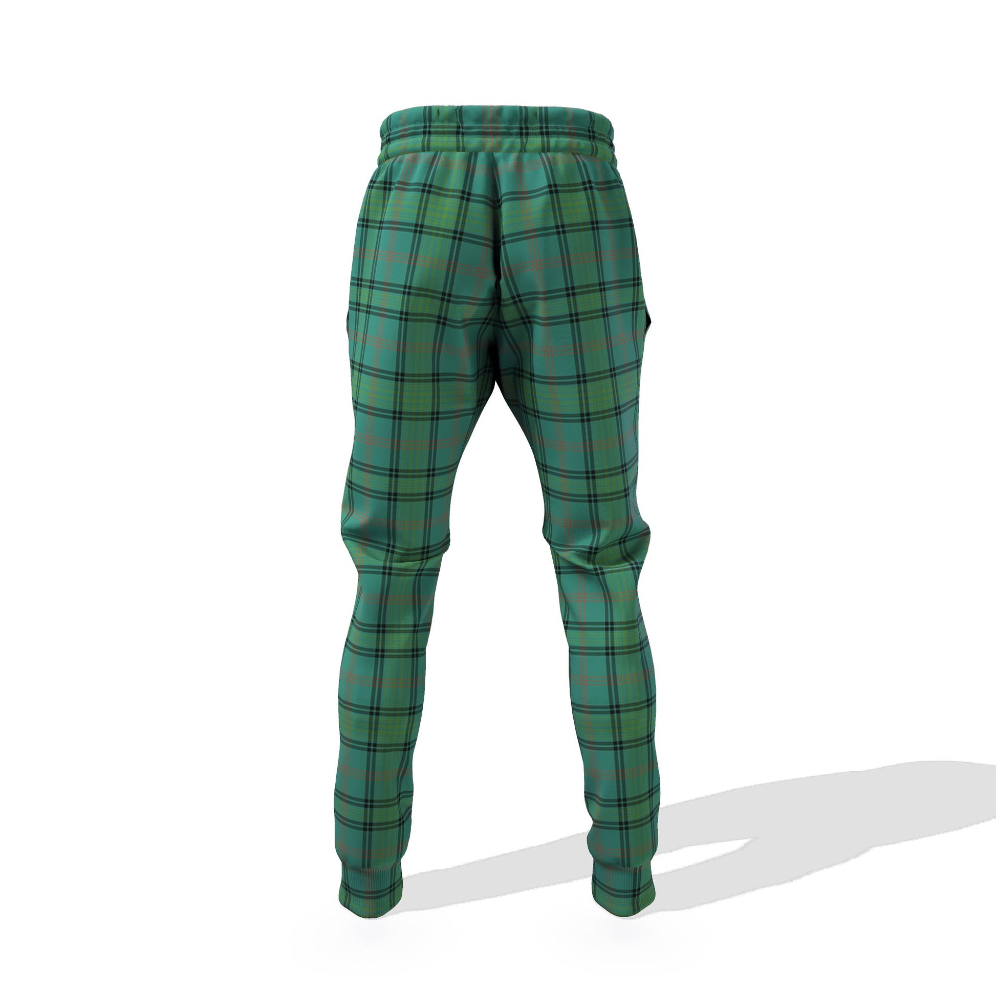 Ross Hunting Ancient Tartan Joggers Pants with Family Crest - Tartanvibesclothing Shop