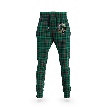 Ross Hunting Modern Tartan Joggers Pants with Family Crest