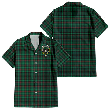 ross-hunting-modern-tartan-short-sleeve-button-down-shirt-with-family-crest