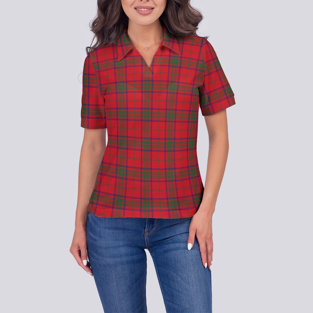 ross-modern-tartan-polo-shirt-for-women