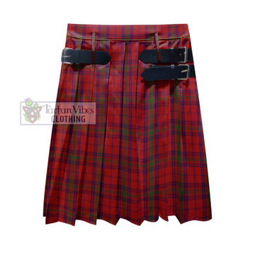 Ross Old Tartan Men's Pleated Skirt - Fashion Casual Retro Scottish Kilt Style