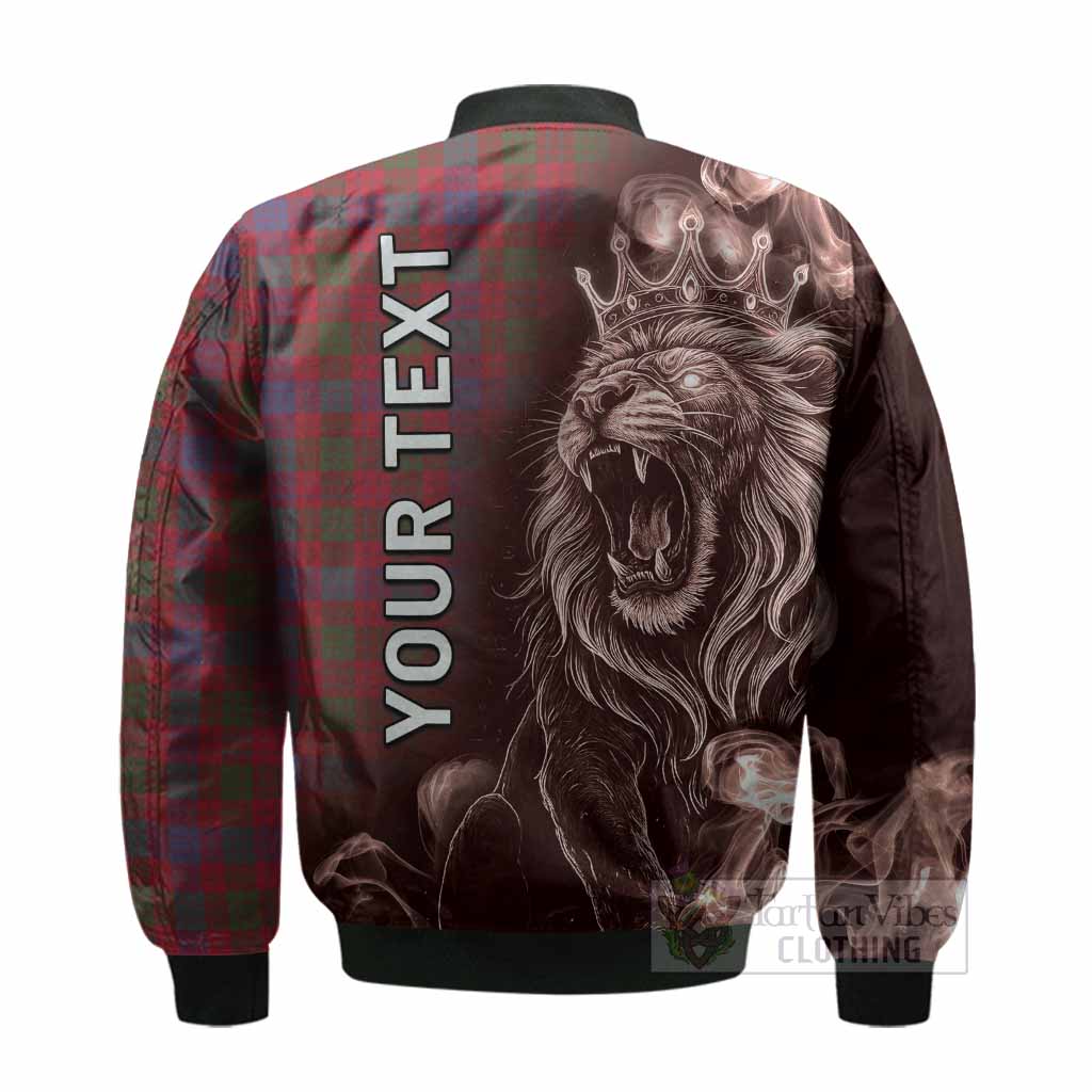 Ross Tartan Bomber Jacket Roaring Lion Heritage