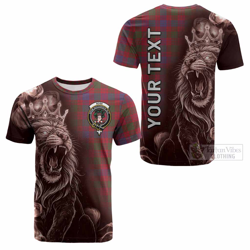 Ross Tartan Cotton T-shirt Roaring Lion Heritage
