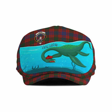 Ross Tartan Crest Flat Cap, Jeff Cap Nessie Under Water