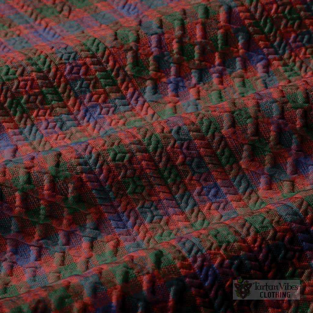 Ross Tartan Crest Men’s Polo Sweater Top Scotland Coat of Arm Flag Style