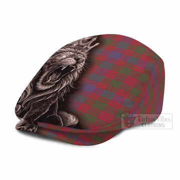Ross Tartan Flat Cap, Jeff Cap Roaring Lion Heritage