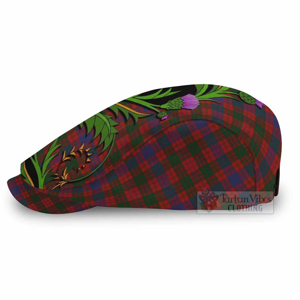 Ross Tartan Flat Cap, Jeff Cap Scottish Thistle Pride Heritage Art