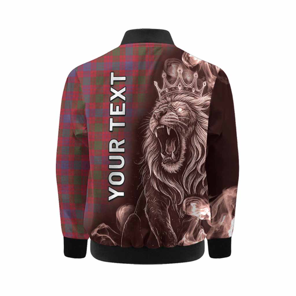 Ross Tartan Kid Bomber Jacket Roaring Lion Heritage