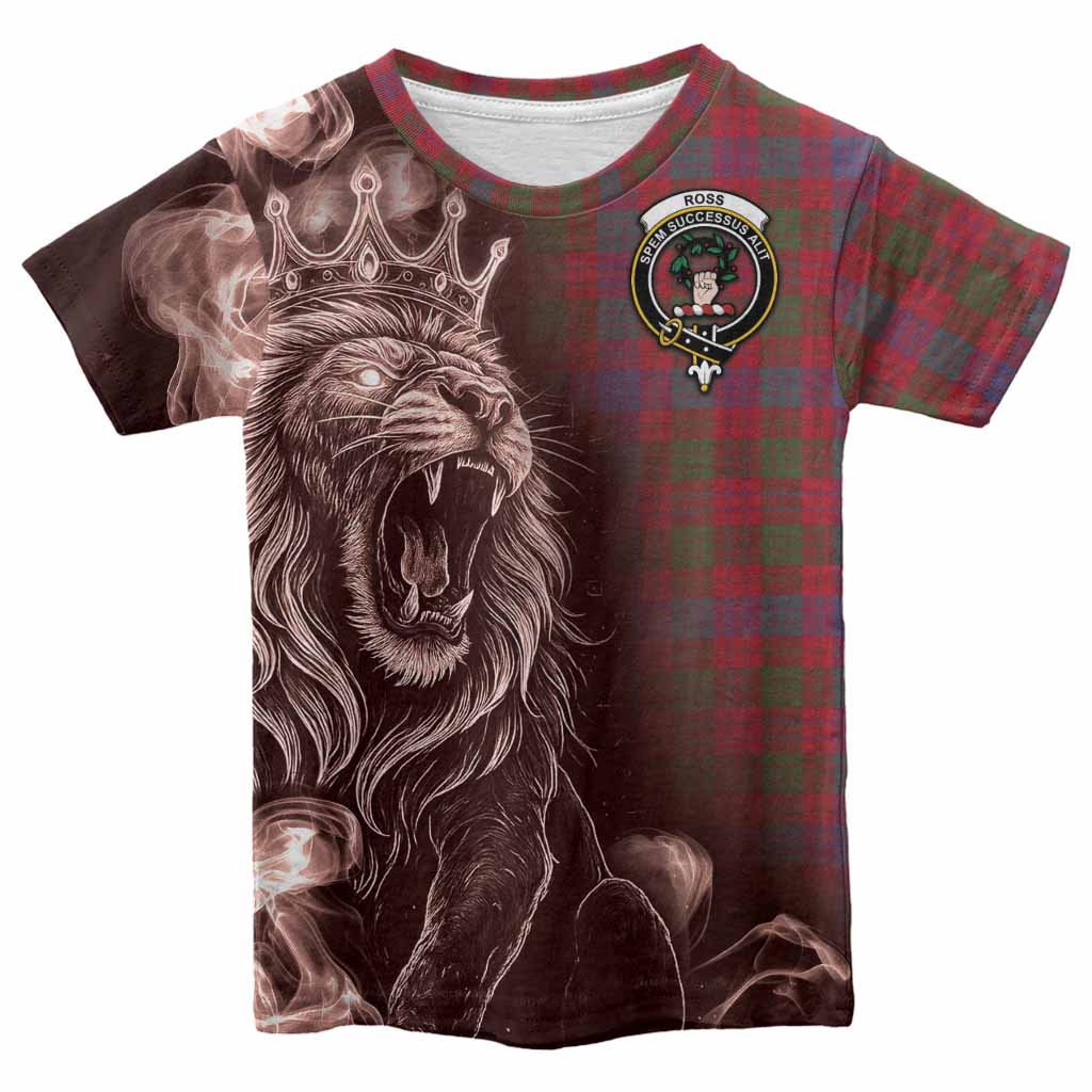 Ross Tartan Kid T-shirt Roaring Lion Heritage