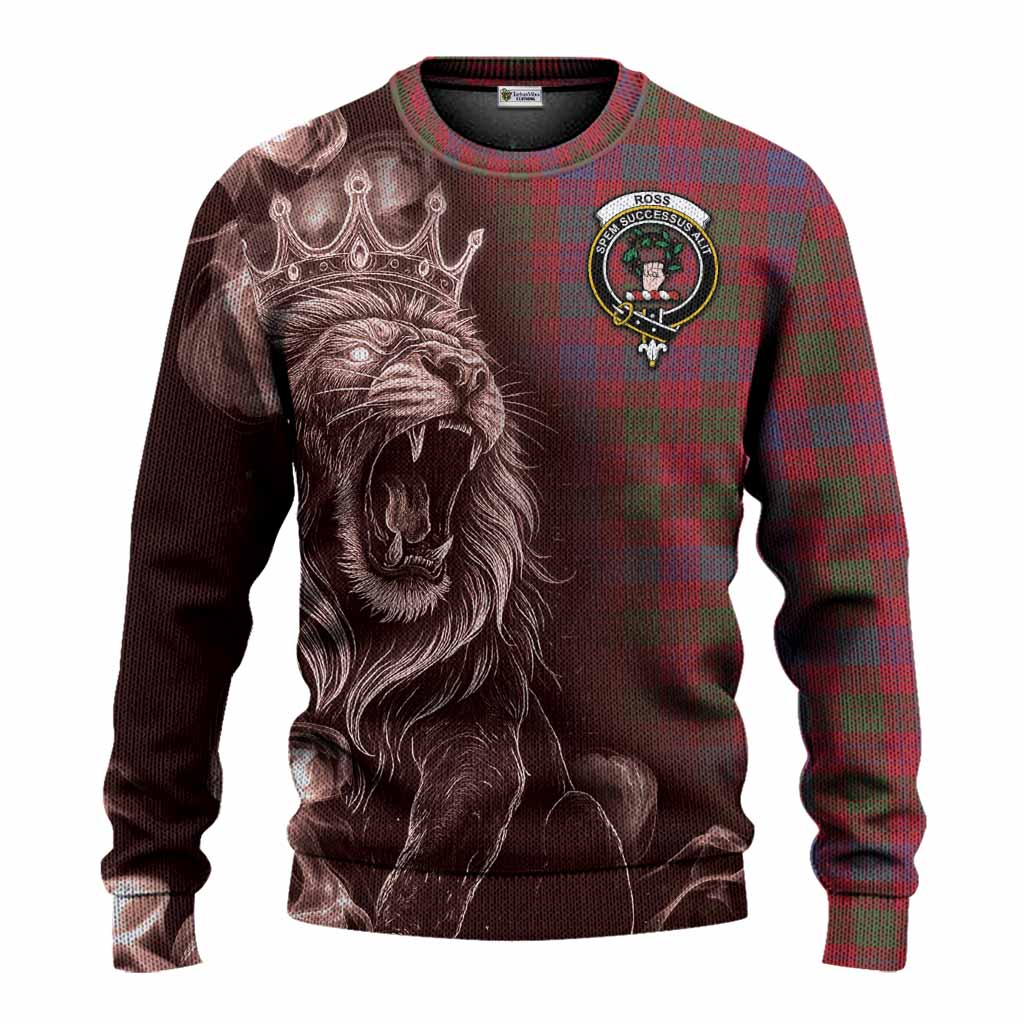 Ross Tartan Knitted Sweater Roaring Lion Heritage
