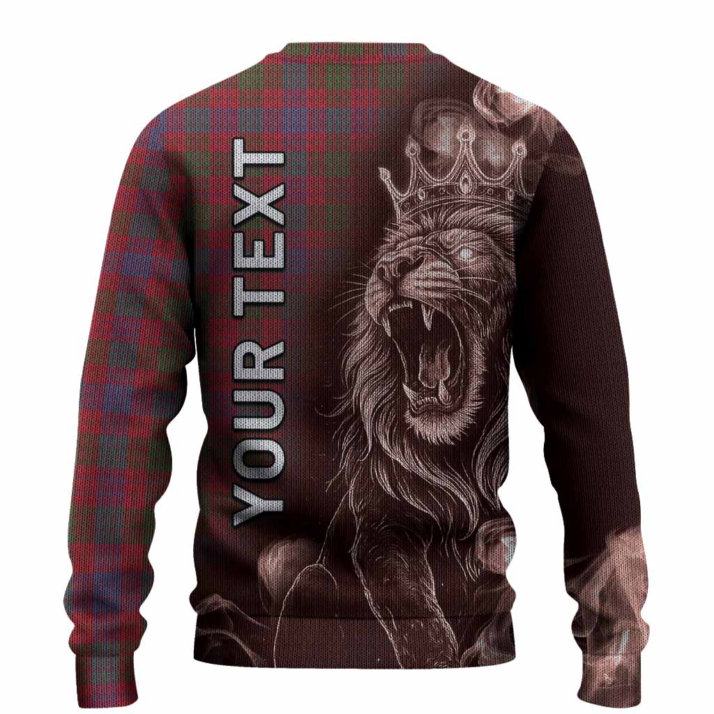 Ross Tartan Knitted Sweater Roaring Lion Heritage