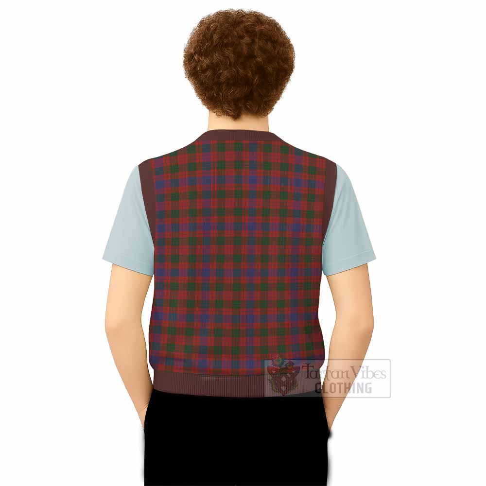 Ross Tartan Knitted V-Neck Vest - Tartan Vibes Clothing