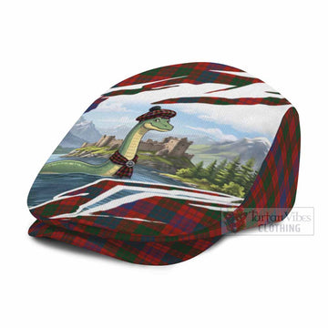 Ross Tartan Loch Ness Monster Scottish Heritage Art Flat Cap, Jeff Cap