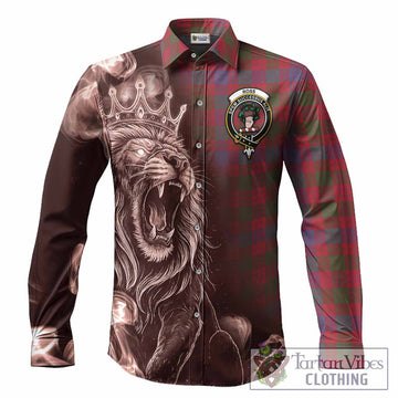 Ross Tartan Long Sleeve Button Shirts Roaring Lion Heritage
