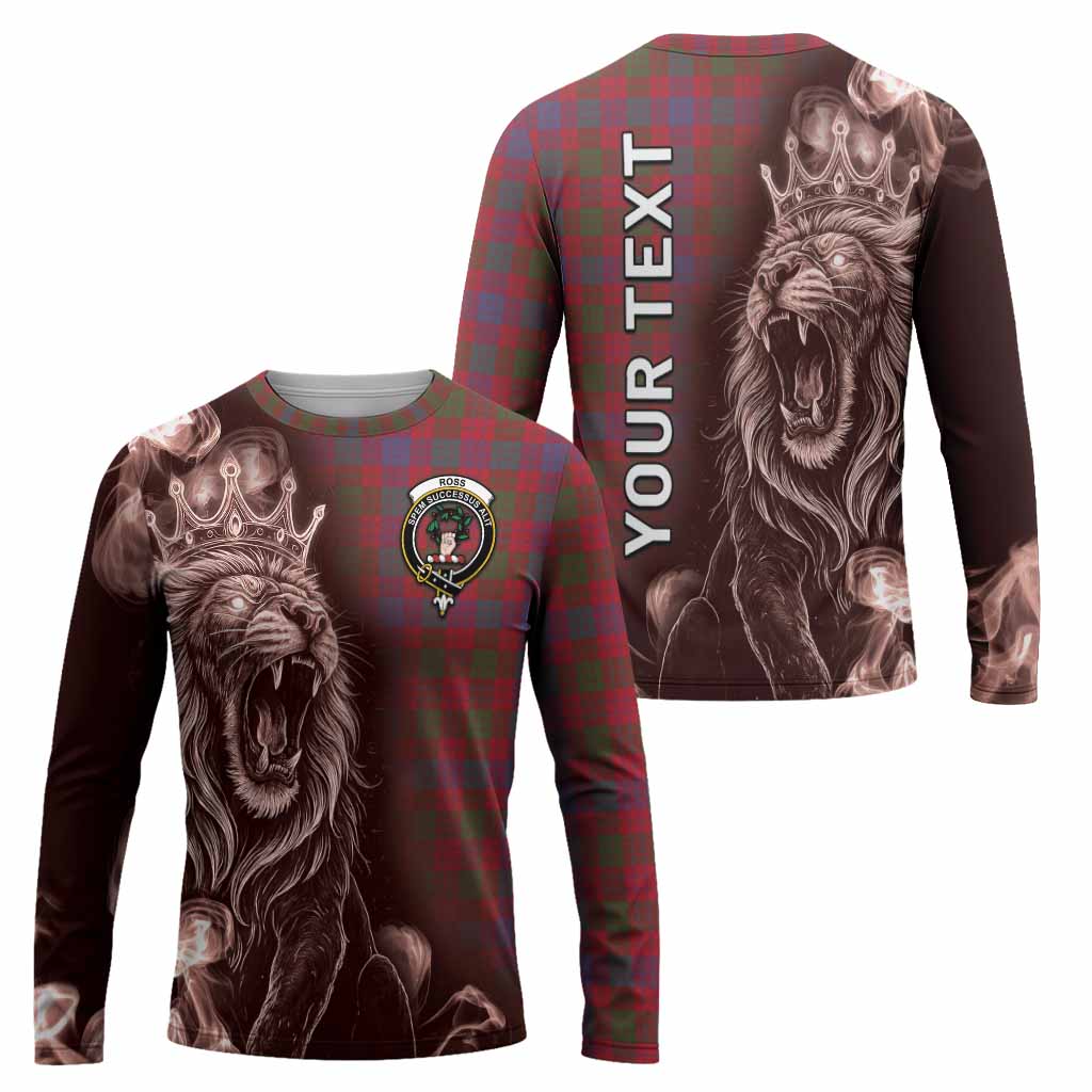 Ross Tartan Long Sleeve T-Shirt Roaring Lion Heritage