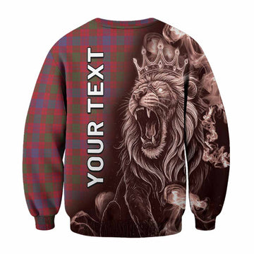 Ross Tartan Sweatshirt Roaring Lion Heritage