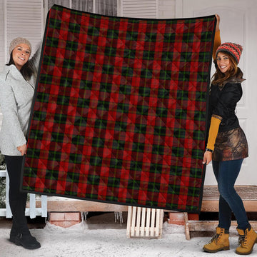 Rosser of Wales Tartan Quilt Super King Quilt 91" x 110" - Tartan Vibes Clothing