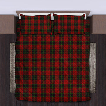 Rosser of Wales Tartan Quilt Bed Set
