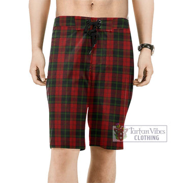 Rosser of Wales Tartan Men's Board Shorts