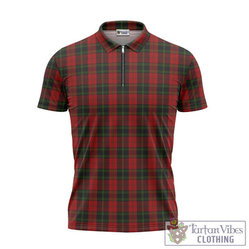 Rosser of Wales Tartan Zipper Polo Shirt - Tartan Vibes Clothing