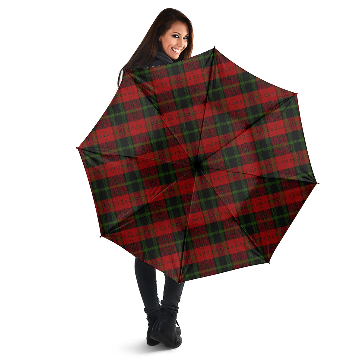 Rosser of Wales Tartan Umbrella - Tartanvibesclothing