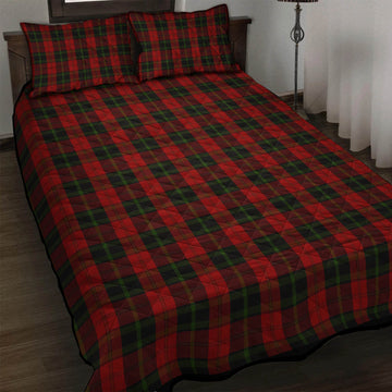 Rosser of Wales Tartan Quilt Bed Set
