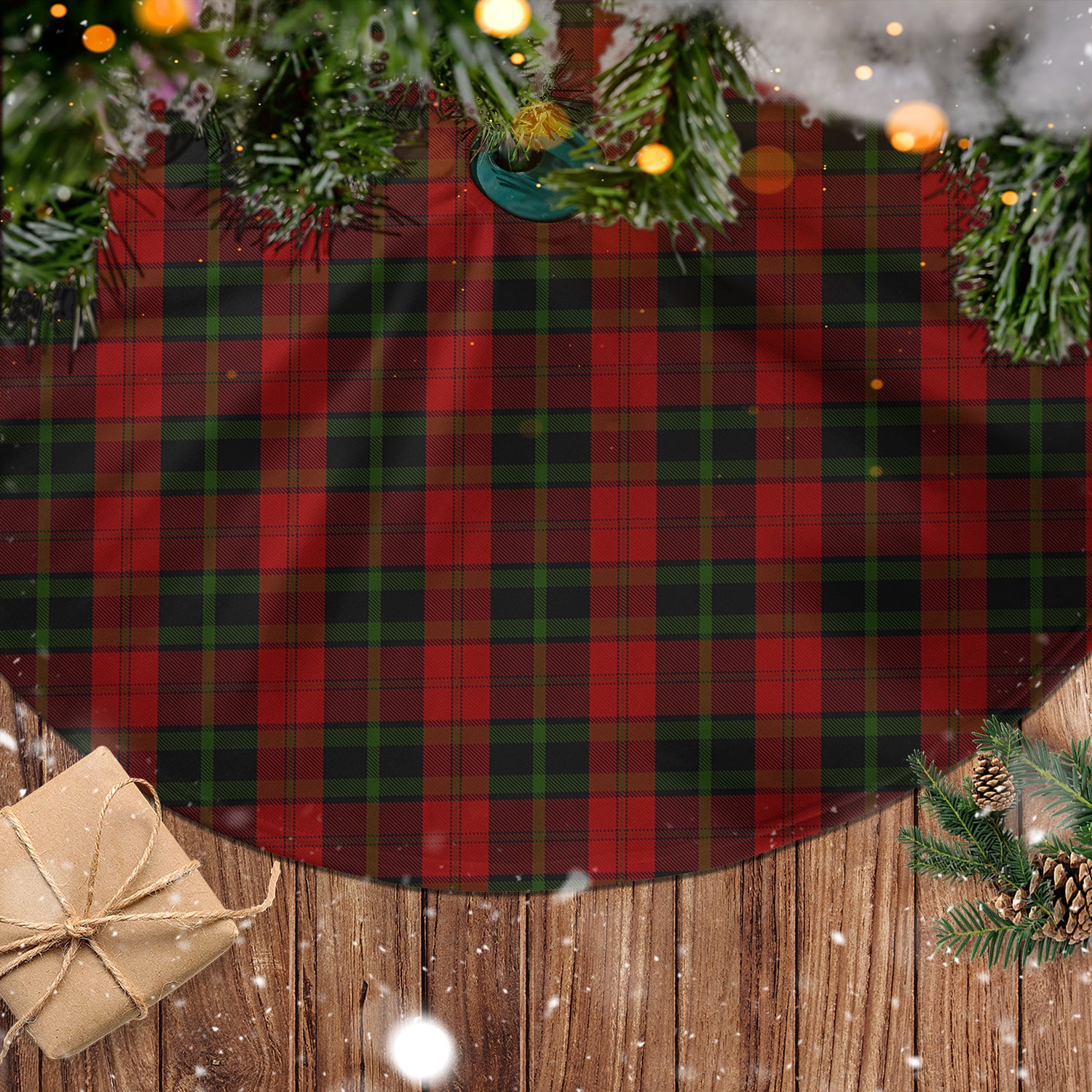 Rosser of Wales Tartan Christmas Tree Skirt - Tartan Vibes Clothing