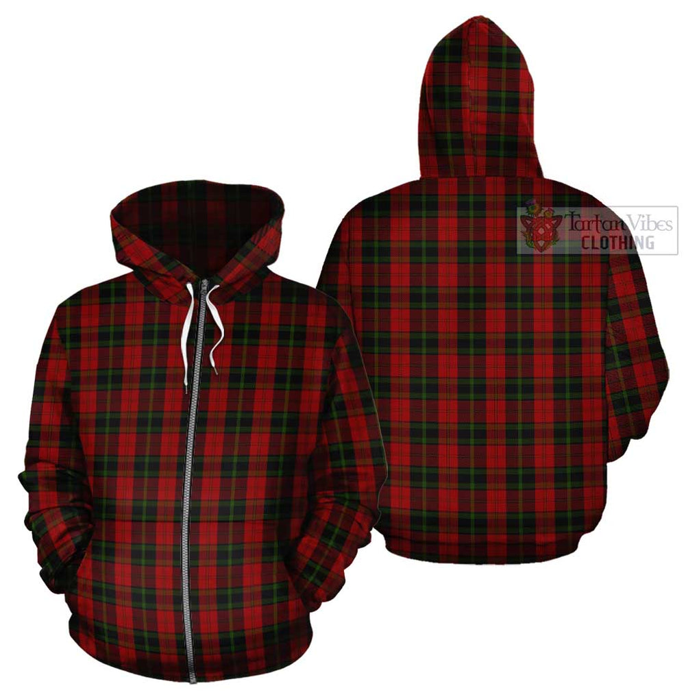 Rosser of Wales Tartan Cotton Hoodie - Tartan Vibes Clothing