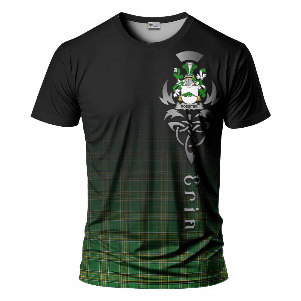 Rossiter Irish Clan T-Shirt with Coat of Arms Erin Go Bragh Celtic Inspired Kid's Shirt - Tartan Vibes Clothing