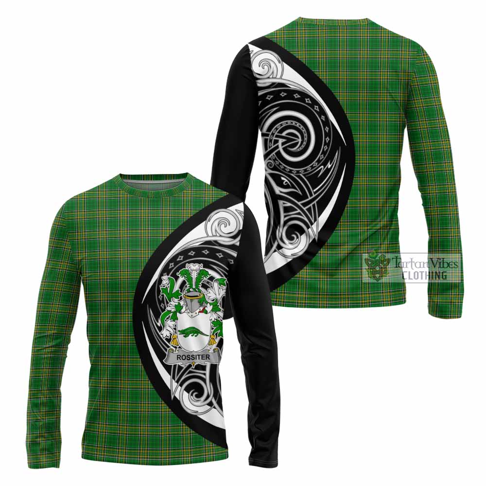 Rossiter Irish Clan Long Sleeve T-Shirt Celtic Circle Style - Tartan Vibes Clothing