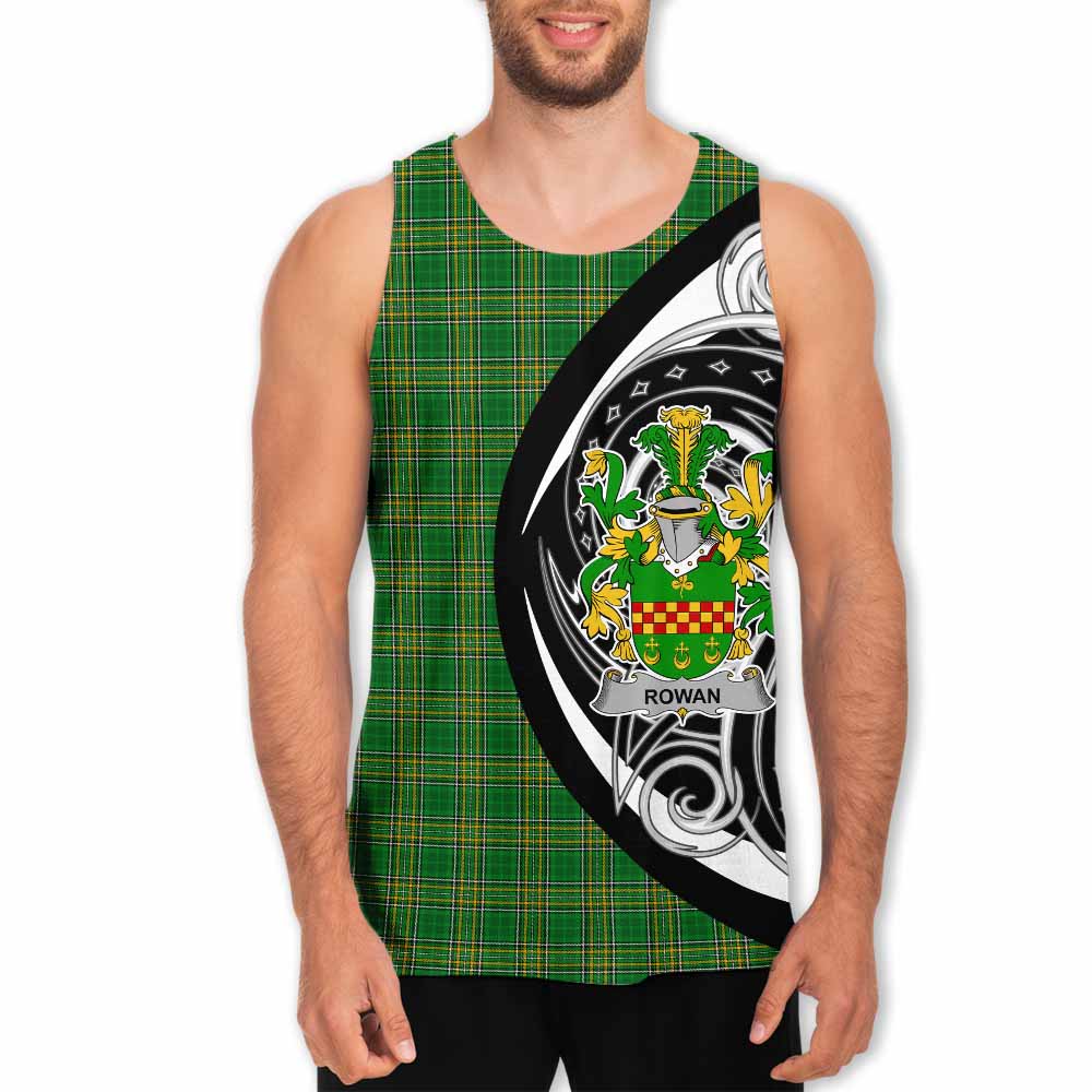 Rowan Irish Clan Men's Tank Top Celtic Circle Style Men - Tartan Vibes Clothing