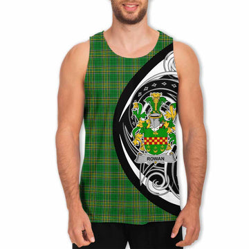 Rowan Irish Clan Men's Tank Top Celtic Circle Style