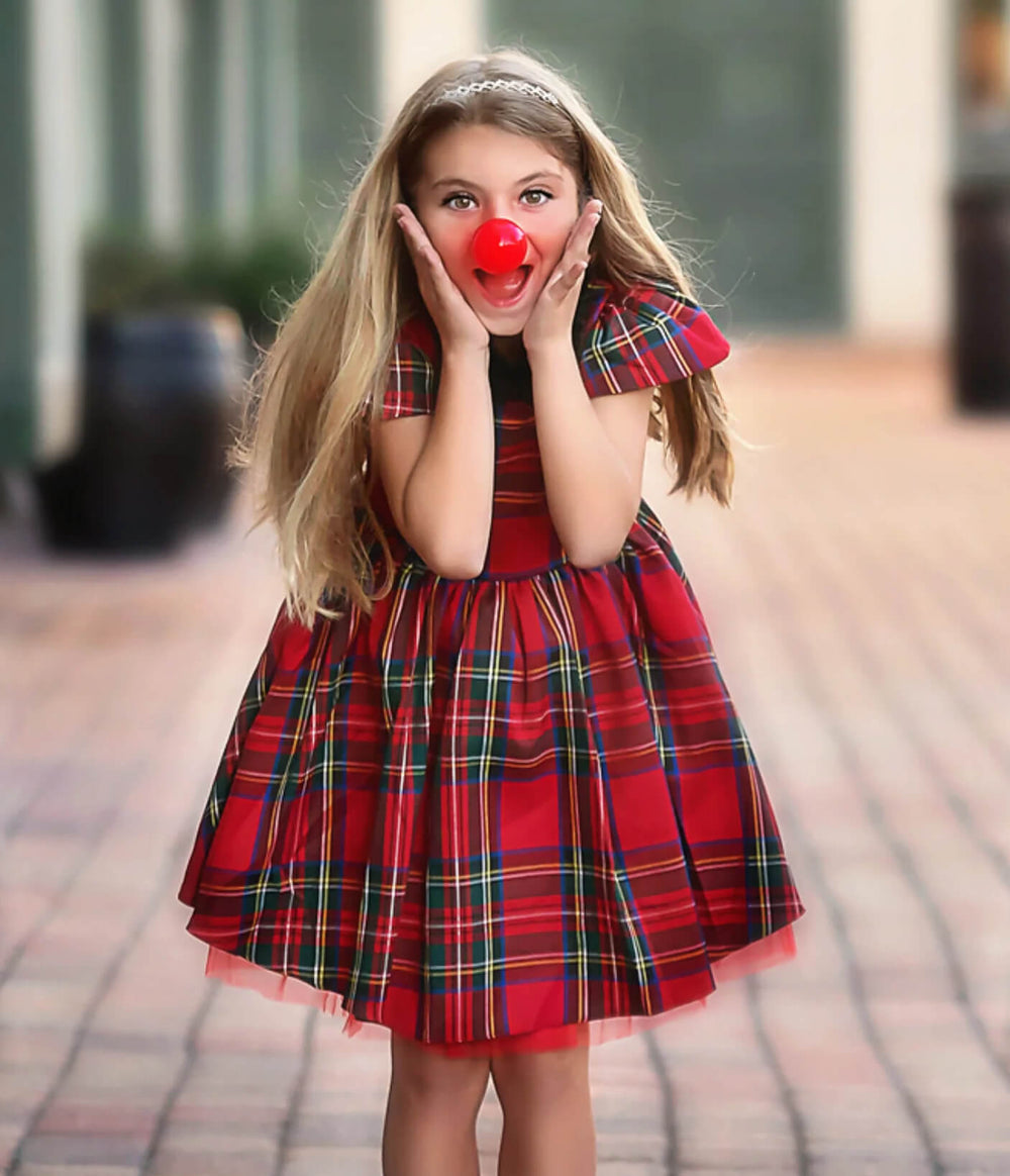 Royal Stewart Casual Dress Set