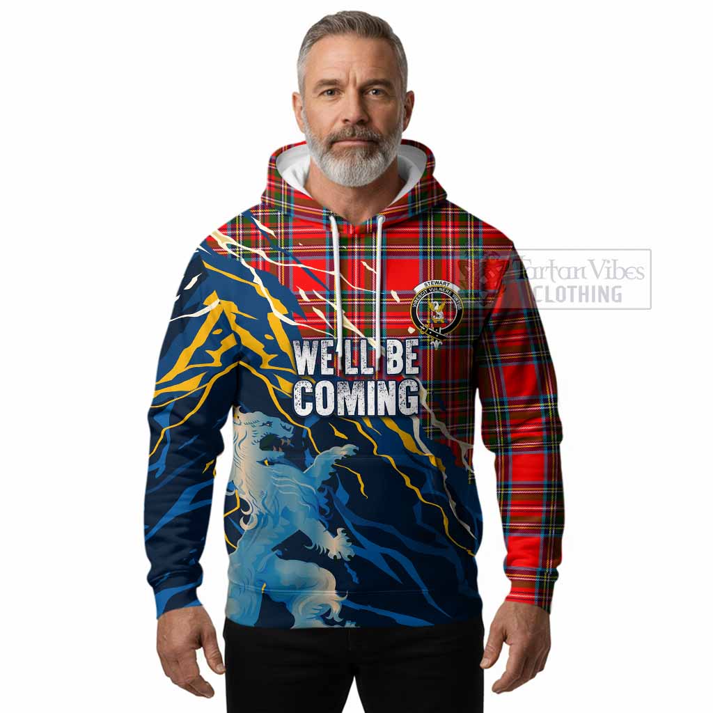 Royal Stewart Scotland Tartan Hoodie WC2026 Football - We'll Be Coming