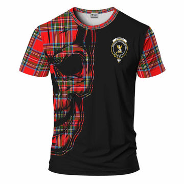 Royal Stewart Tartan Crest T-Shirt Scottish To The Bone