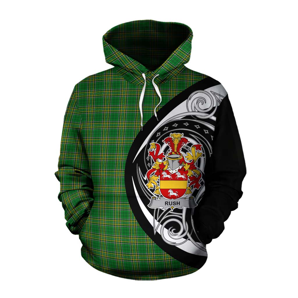 Rush Irish Clan Cotton Hoodie Celtic Circle Style Pullover Hoodie XS - Tartan Vibes Clothing