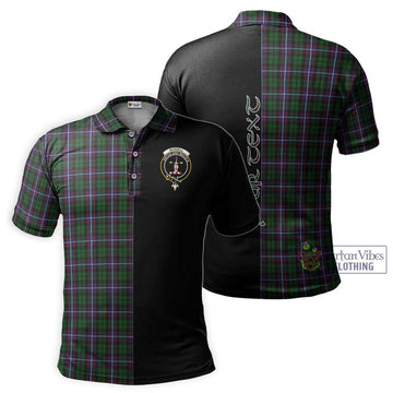 Russell Tartan Polo Shirt with Family Crest and Half Of Me Style Kid - Tartan Vibes Clothing