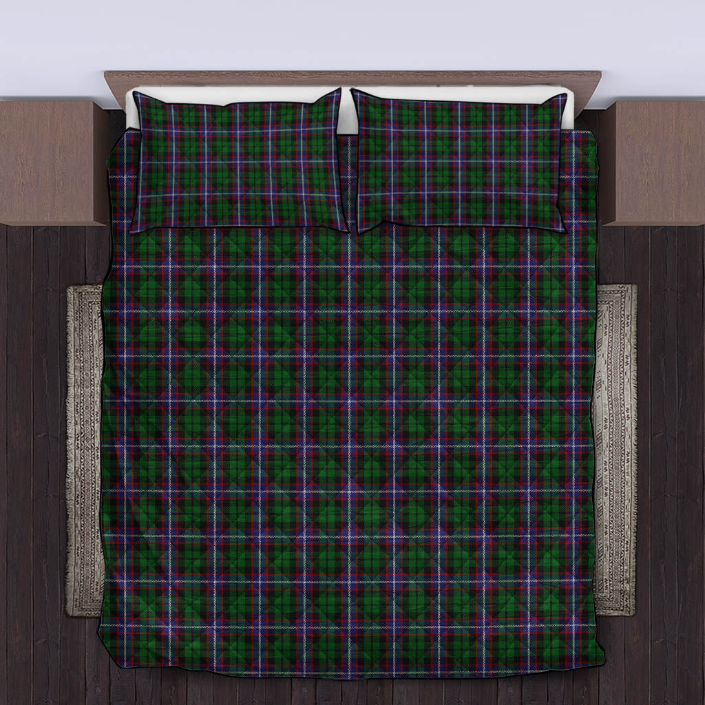 Russell Tartan Quilt Bed Set King - Tartan Vibes Clothing