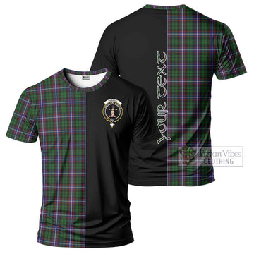 Russell Tartan T-Shirt with Family Crest and Half Of Me Style Kid's Shirt - Tartan Vibes Clothing