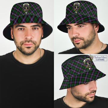 Russell Tartan Bucket Hat with Family Crest