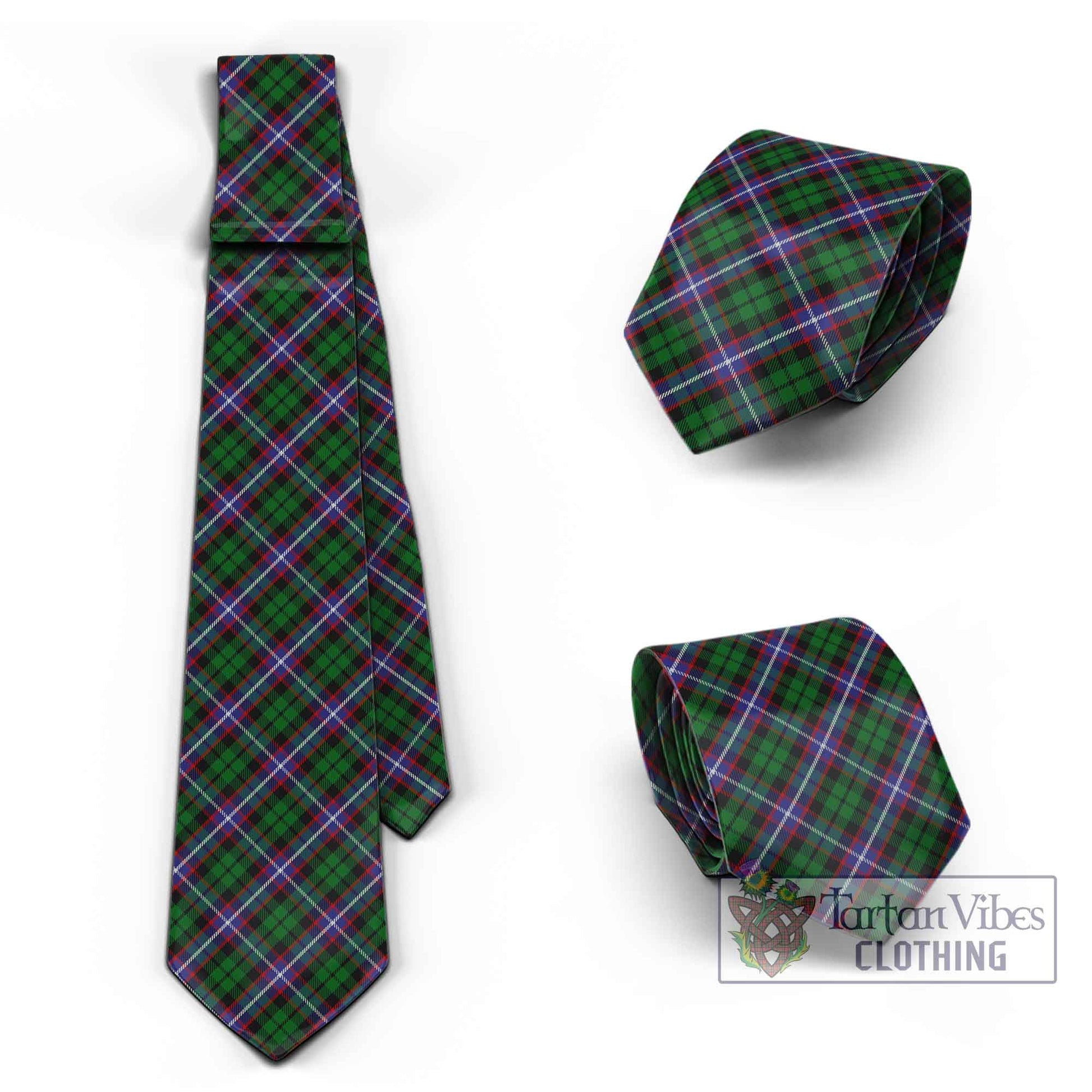 Russell Tartan Classic Necktie Cross Style Necktie One Size - Tartan Vibes Clothing