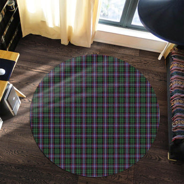Russell Tartan Round Rug Premium Round Rug - Tartan Vibes Clothing