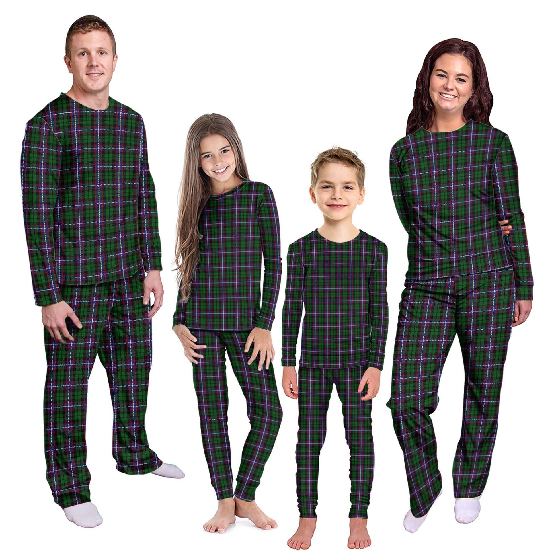 Russell Tartan Pajamas Family Set Kid - Tartan Vibes Clothing