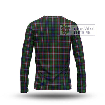 Russell Tartan Long Sleeve T-Shirt with Family Crest DNA In Me Style - Tartan Vibes Clothing