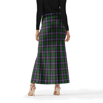 Russell Tartan Womens Full Length Skirt