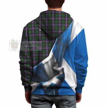 Russell Tartan Hoodie with Family Crest Scotland Patriotic Style - Tartan Vibes Clothing