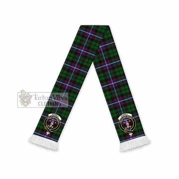 Tartan Vibes Clothing Russell Tartan Ruffneck Scarf with Family Crest